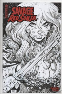 SAVAGE RED SONJA #1 F, NM-, She-Devil, Art Adams variant, 2023, more RS in store