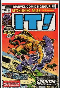 Astonishing Tales #22 (1974) It, the Living Colossus