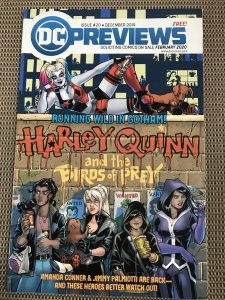 DC Previews #20 : 12/19 NM; flip cover, Deceased, Harley Quinn