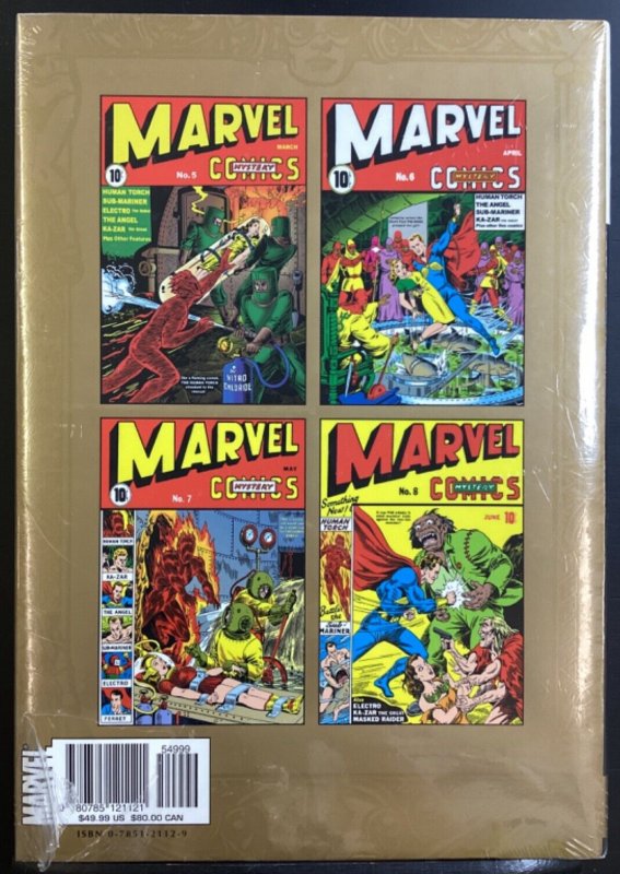 Marvel Masterworks Golden Age Marvel Comics Vol. 2 Mystery Nos. 5-8 HC - 2006