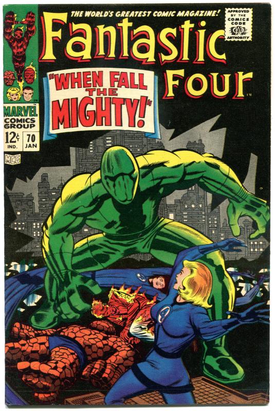 FANTASTIC FOUR #70, VF/NM, Android, Jack Kirby, 1961, more FF in store, QXT