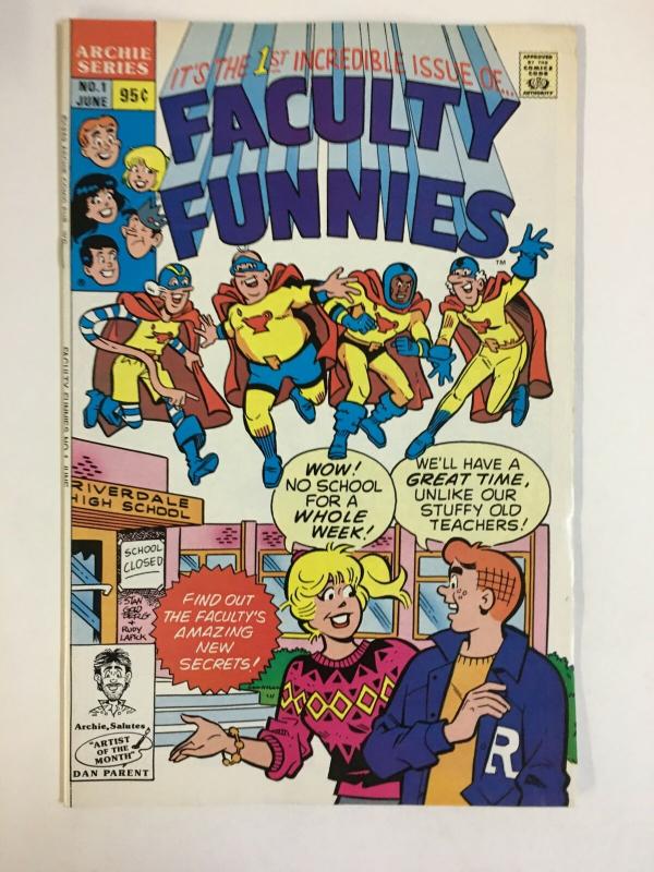 FACULTY FUNNIES (1989-1990)1 VF-NM Jun 1989 COMICS BOOK