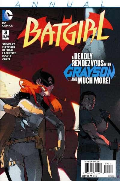 Batgirl (2011 series) Annual #3, VF (Stock photo)