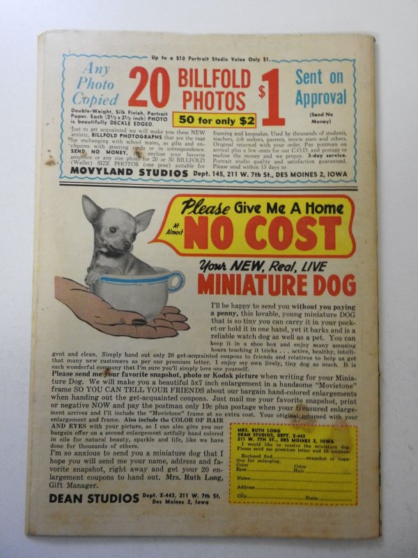 T-Man: World Wide Trouble Shooter #36 (1956) FN Condition! stains bc