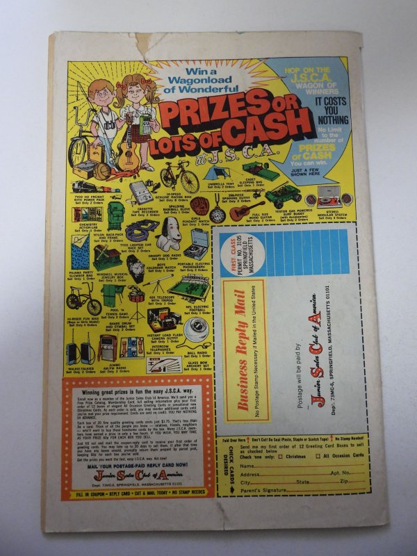 Tomb of Dracula #12 (1973) GD+ Condition 1/4 spine split