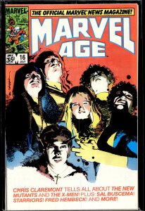 Marvel Age #16 (1984) Black Dragon
