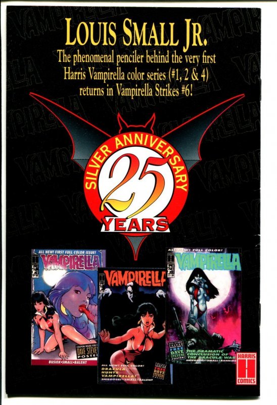 Vampirella Strikes #6 1996- Ash Can Preview Edition-Louis Small Jr-NM