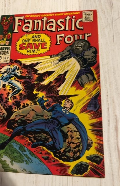 Fantastic Four #62 (1967)Blastasr one shall save him
