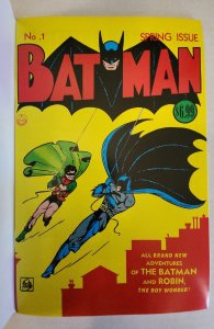 Batman #1 2023 Reprint Facsimilie Edition Blank Variant Cover