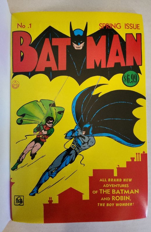 Batman #1 2023 Reprint Facsimilie Edition Blank Variant Cover