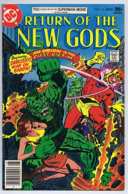 Return of New Gods #13 ORIGINAL Vintage 1977 DC Comics  