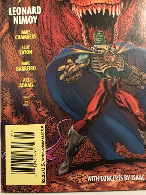 PRIMORTALS ORIGINS #1 :  Tekno Comix 1995 NM-; Newsstand Variant, Leonard Nimoy