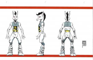 Official Handbook of the Marvel Universe Sheet - Kofi