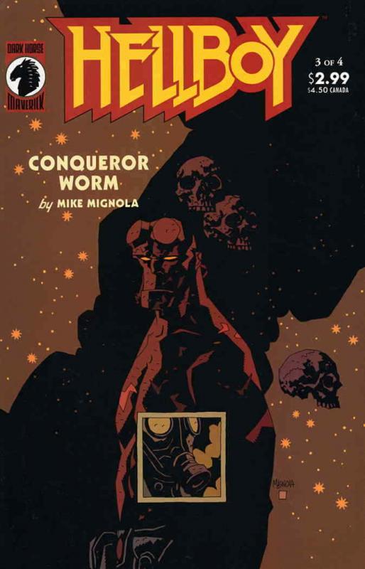 Hellboy: Conqueror Worm #3 FN; Dark Horse | save on shipping - details inside