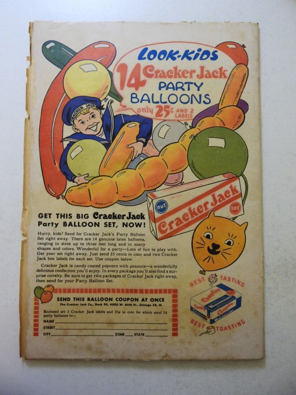 Archie Comics #57 (1952) GD Condition centerfold detached