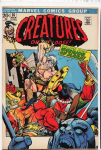 Creatures on the Loose #16 (1972) Gullivar Jones