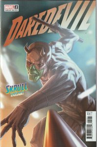 Daredevil # 2 Skrull Variant Cover NM Marvel 2022 Issue # 650  [D4]