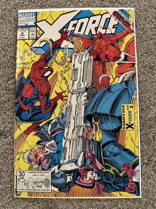 X-Force #4 Direct Edition (1991)