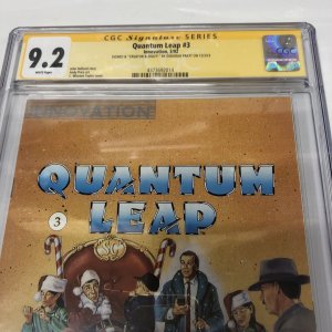 Quantum Leap (1992) # 3 (CGC 9.2 SS) Signed & Creator & Ziggy Deborah Pratt