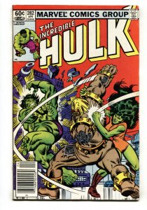 Incredible Hulk #282-comic book 1st SHE-HULK / HULK team-up