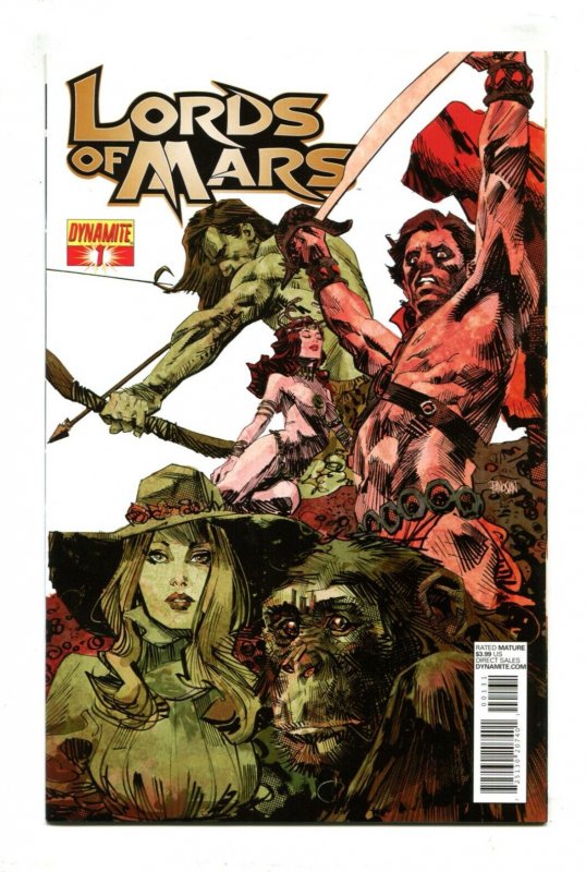 Lords of Mars #1 - Variant Cover (9.0/9.2) 2013