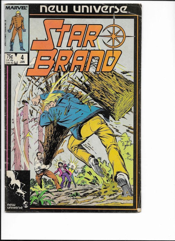 Star Brand #4 Direct Edition (1986)