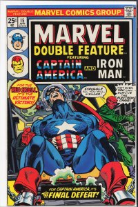 Marvel Double Feature #15 (1976) Captain America