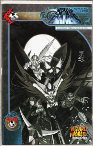 Battle of the Planets #4 Wizard World Sketch Cover (2002) Battle of the Planets