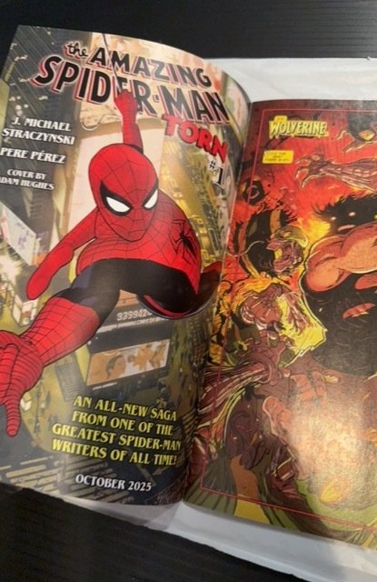 NYCC 2025 WHATNOT SPIDER-MAN And WOLVERINE #1 PANOSIAN COLOR SPOT