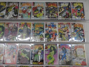 Sensational She-Hulk #'s 1-60 Complete Set!!! Avg VF/NM Condition!!!