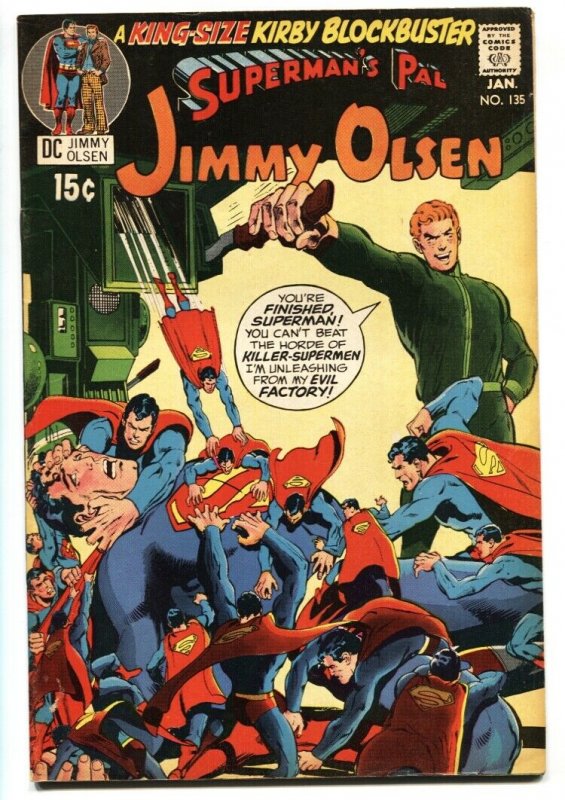 SUPERMAN'S PAL JIMMY OLSEN #135 1971 First Guardian VF