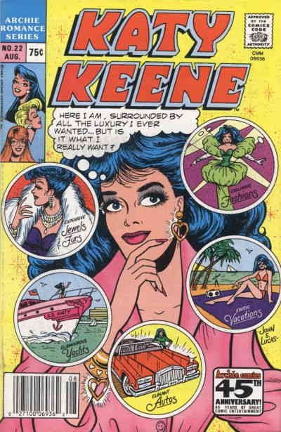 Katy Keene (2nd Series) #22 (Newsstand) FN ; Archie | Bikini Cover