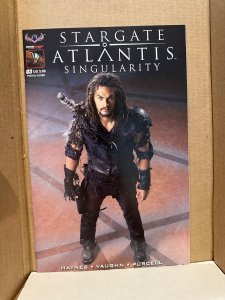 Stargate Atlantis: Singularity #3 Low Print HTF JASON MAMOA PHOTO Variant FN+/VF