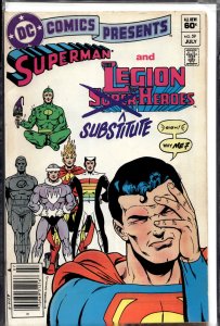 DC Comics Presents #59 (1983) The Legion of Substitute Heroes