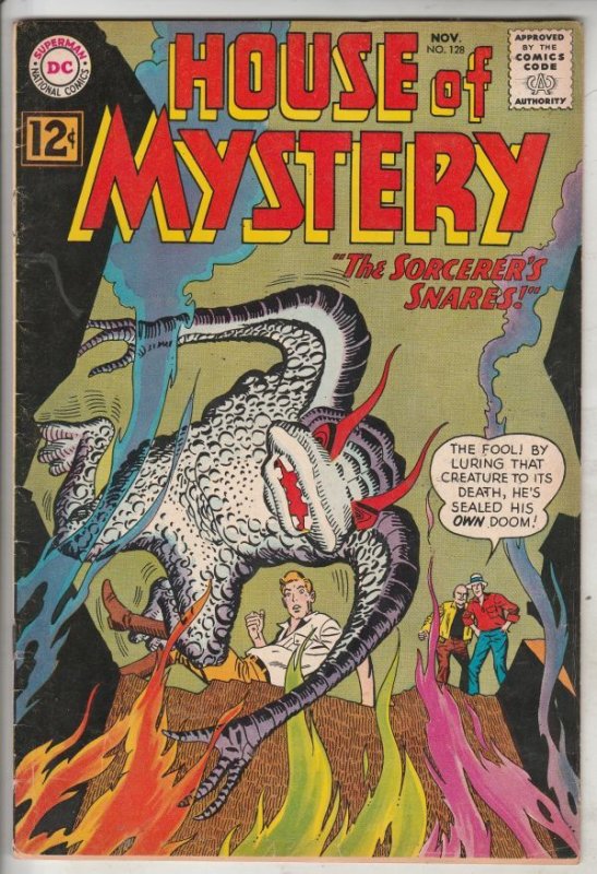 House of Mystery #128 (Nov-62) FN/VF Mid-High-Grade 