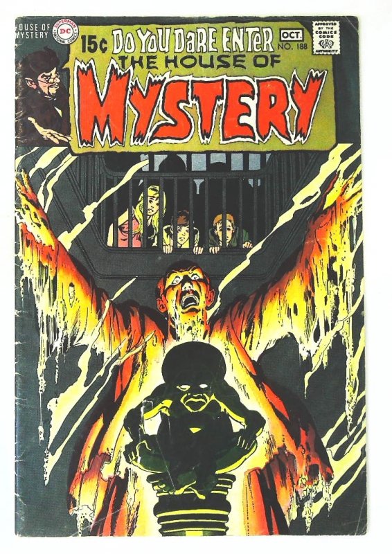 House of Mystery (1951 series)  #188, VG+ (Actual scan)