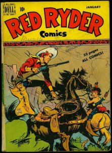 Red Ryder Comics #78 1950- Fred Harman- Dell Western VG