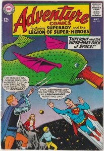 Adventure Comics #332 (May 1965, DC), VG (4.0), Lightning Lad loses right arm