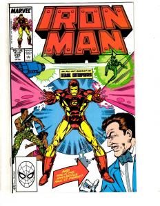 10 Iron Man Marvel Comic Books # 233 234 235 236 237 238 239 240 241 242 CR41