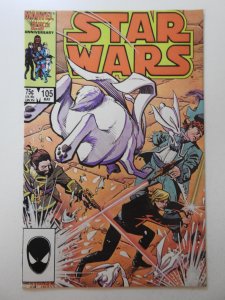 Star Wars #105 (1986) Low Print Run Issue! Beautiful NM- Condition!