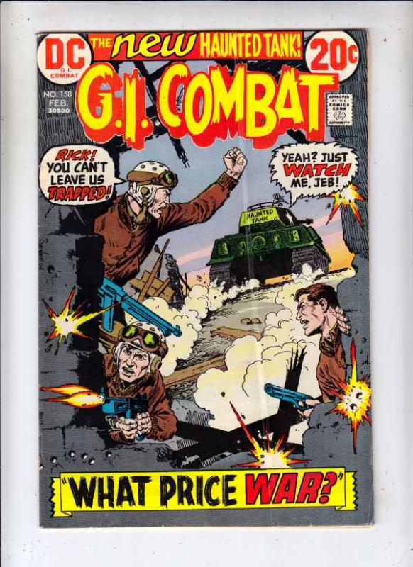 G.I. Combat #158 (Feb-73) FN Mid-Grade The Haunted Tank