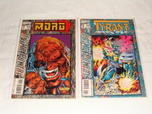 Cosmic Powers 1 2 3 4 5 6  Thanos Tyrant Morg Legacy Terrax Jack of Hearts 1994
