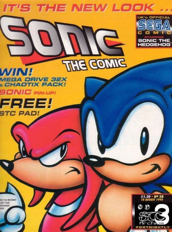 Sonic the Comic #178A FN; Fleetway Quality, Hedgehog with stickers bonus -  we c