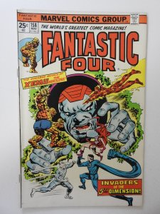 Fantastic Four #158 (1975) VG/FN Condition! stain fc