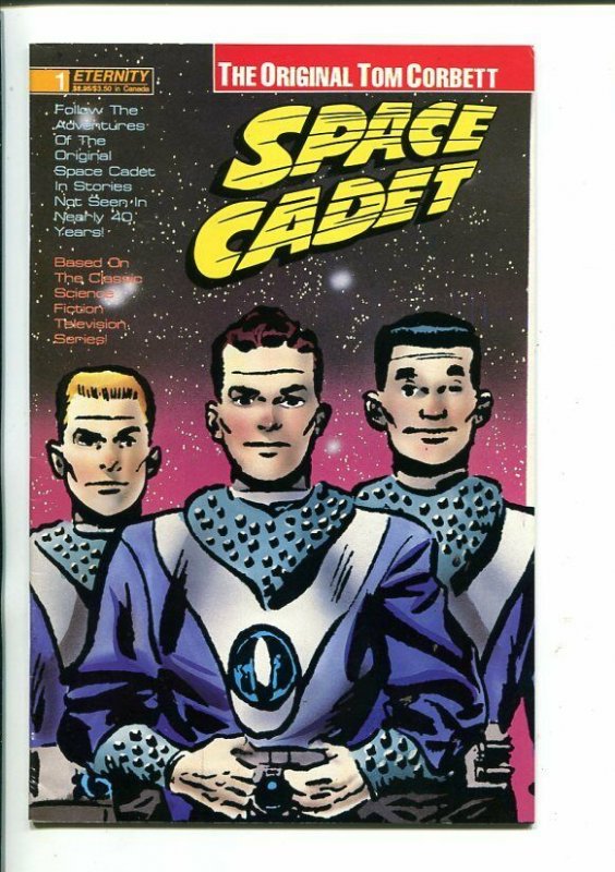 TOM CORBETT. SPACE CADET-#1-1990-ETERNITY-RAY BAILEY-REPRINTS-vf