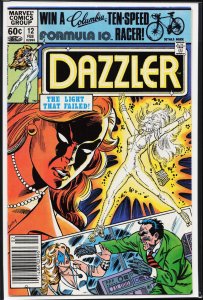 Dazzler #12 Newsstand Edition (1982) Dazzler
