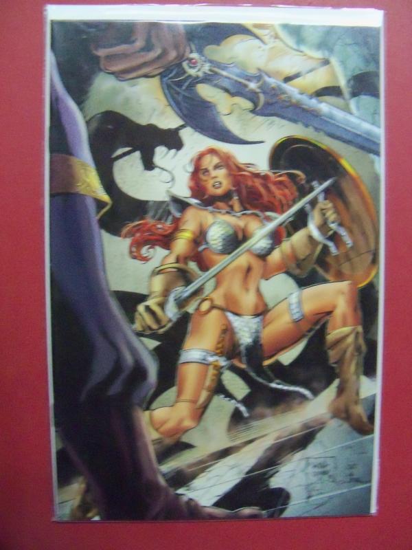 RED SONJA VS TULSA DOOM #4B VIRGIN INCENTIVE  (VF/NM 9.0 OR BETTER) IMAGE