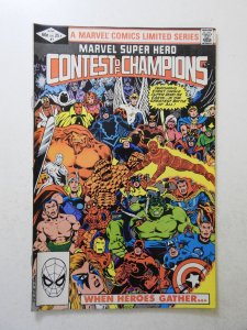 Marvel Super Hero Contest of Champions #1 (1982) VF+ Condition!