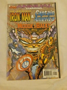 Marvel Comics IRON MAN & CAPTAIN AMERICA 1998 Annual Modok NM