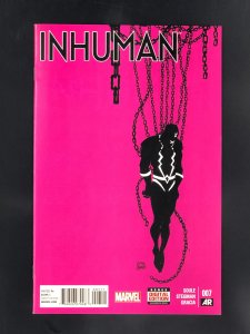 Inhuman #7 (2014) 1st Appearance of Nur & 1st Appearance of Auran